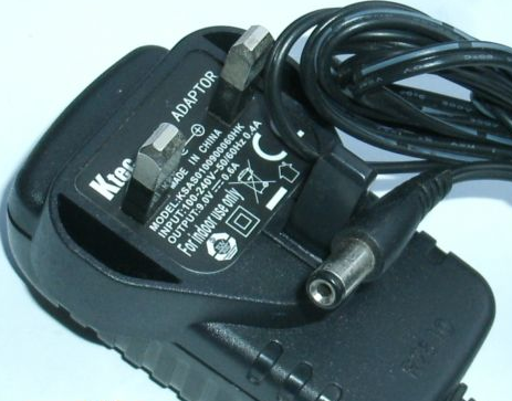 New 9V 0.6A Ktec KSAS0100900060HK Power Supply Ac Adapter